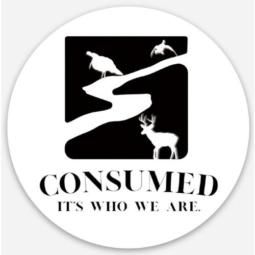 Consumed Window Decal