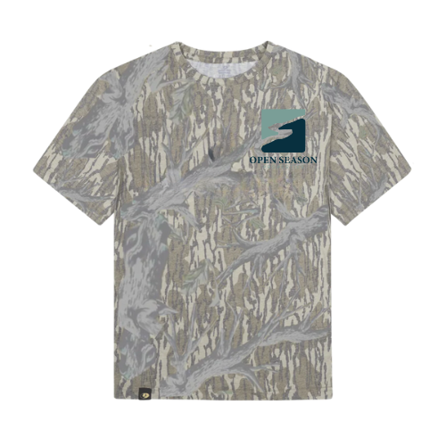 Short Sleeve Treestand Vintage Tee with Open Season Properties Logo
