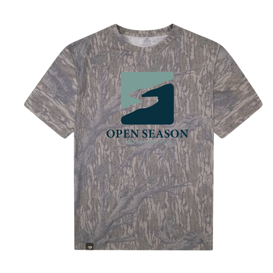 Short Sleeve Treestand Vintage Tee with Front Logo